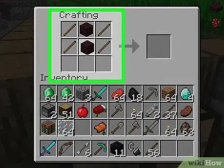 Imagen titulada Craft a Fence in Minecraft Step 9
