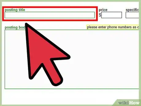 Imagen titulada Post Ads to Craigslist Step 1