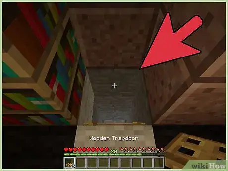 Imagen titulada Make a Trapdoor in Minecraft Step 5