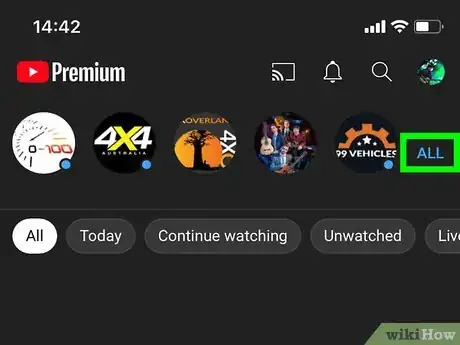 Imagen titulada Manage Your Subscriptions on YouTube Step 3