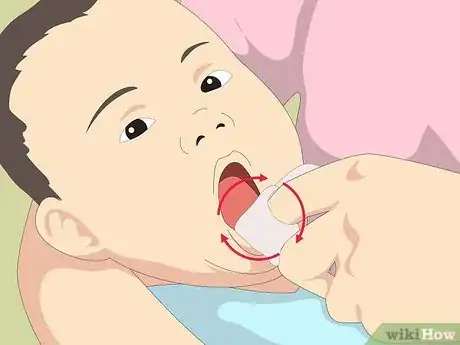 Imagen titulada Clean a Baby's Tongue Step 7