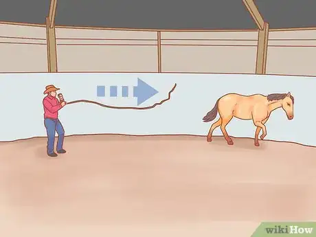 Imagen titulada Join Up With a Horse Step 10