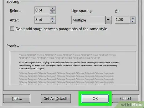 Imagen titulada Indent in Word Step 13