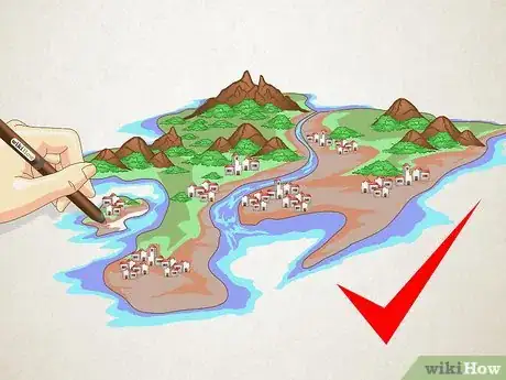 Imagen titulada Draw a Map of an Imaginary Place Step 12