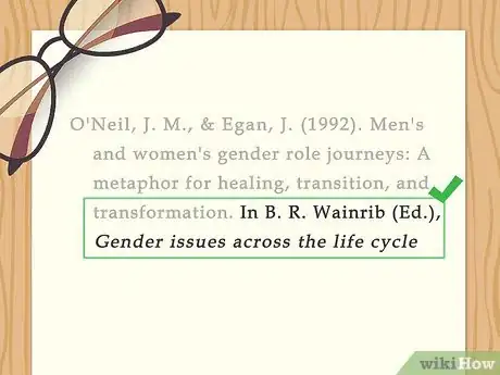 Imagen titulada Cite a Book Chapter in APA Step 6