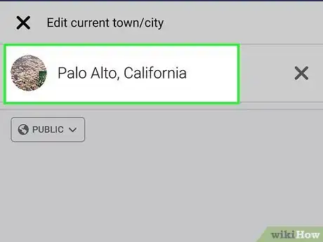 Imagen titulada Change Your Location on Facebook Step 6