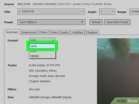 Imagen titulada Convert a MOV File to an MP4 Step 16