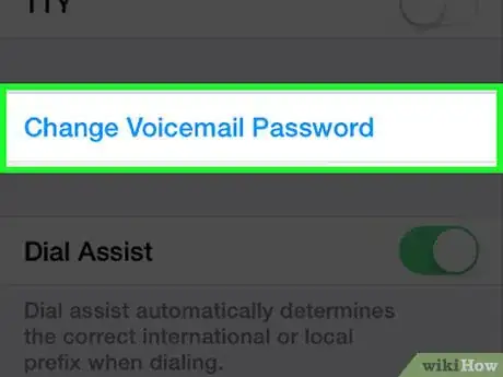 Imagen titulada Reset or Change Your Voicemail Password on an iPhone Step 3