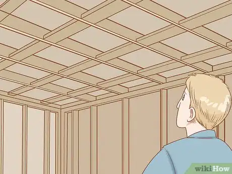 Imagen titulada Install Ceiling Drywall Step 1