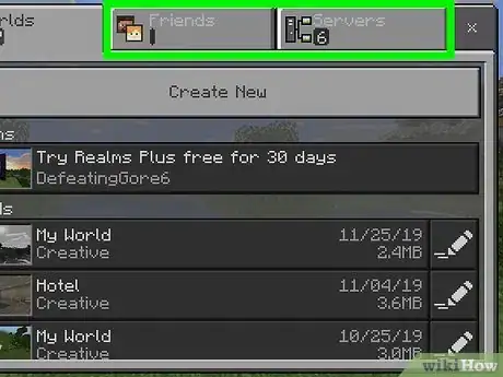 Imagen titulada Play Online Worldwide Minecraft PE Multiplayer Step 9