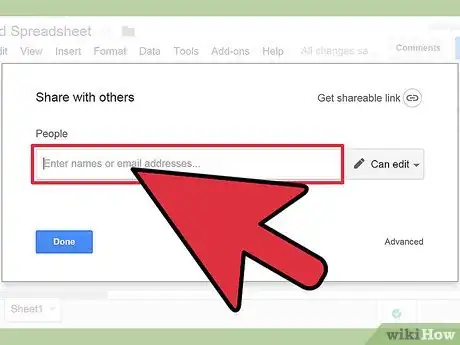 Imagen titulada Make a Shared Spreadsheet Step 14