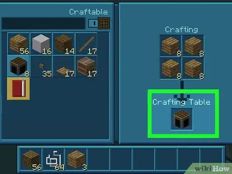 Imagen titulada Make a Fishing Rod in Minecraft Step 9