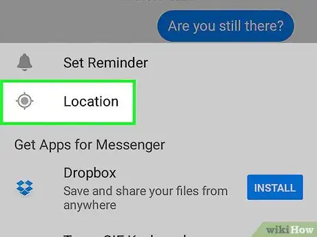 Imagen titulada Send Your Location on Facebook Messenger Step 8