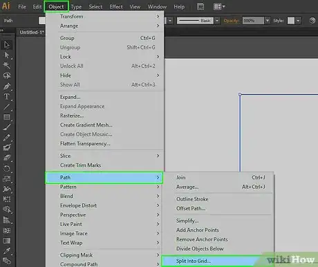 Imagen titulada Create a Table in Adobe Illustrator Step 3