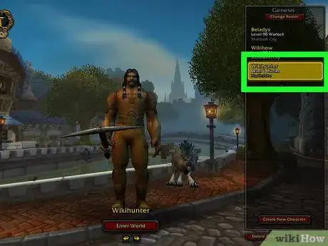 Imagen titulada Get a Pet in World of Warcraft Step 1