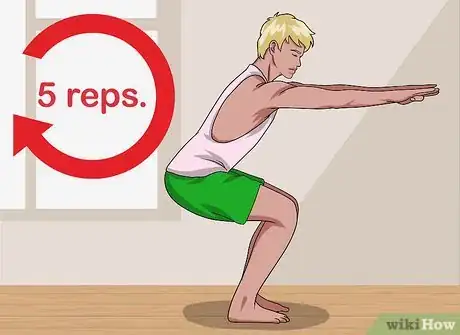 Imagen titulada Do 3x5 Squats Step 5