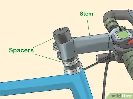 Imagen titulada Raise Road Bike Handlebars Step 1