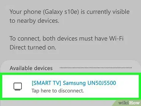 Imagen titulada Connect a Samsung Smart TV to Wi‐Fi Direct Step 2