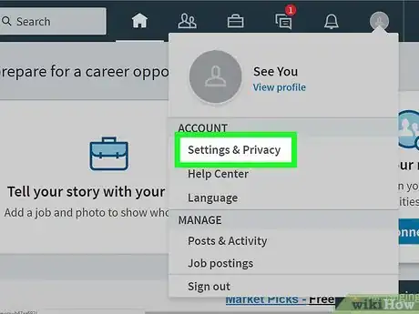 Imagen titulada Cancel a Premium Account on Linkedin Step 3