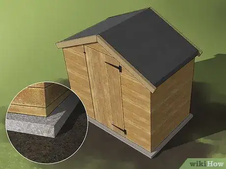 Imagen titulada Weatherproof a Shed Step 1