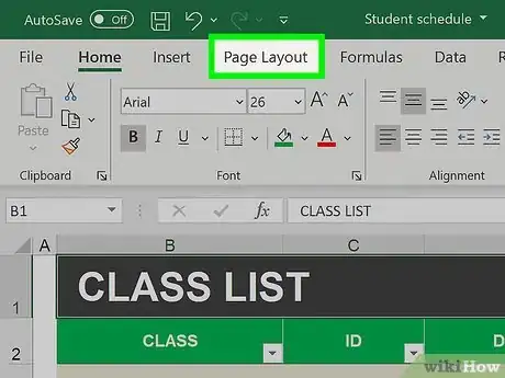 Imagen titulada Add Header Row in Excel Step 5