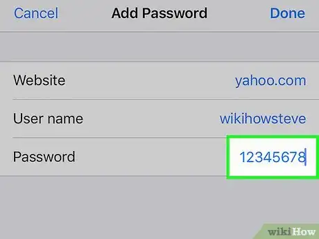 Imagen titulada Save Your Name and Passwords for Safari on an iPhone Step 10