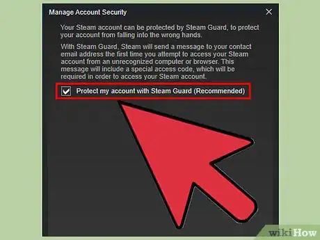 Imagen titulada Enable Steam Guard Step 6