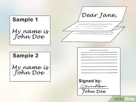 Imagen titulada Compare Handwriting Samples Step 4