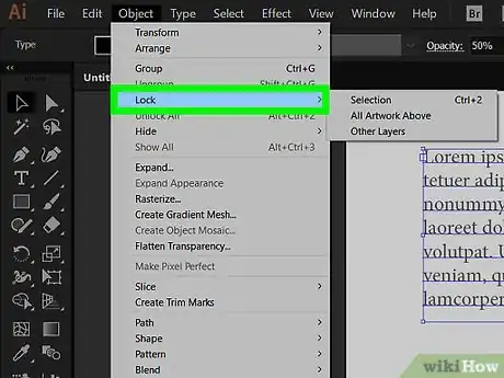 Imagen titulada Create a Watermark in Adobe Illustrator Step 18