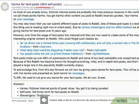 Imagen titulada Gain Karma on Reddit Step 2
