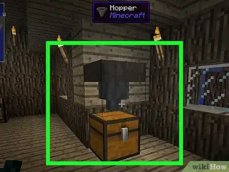 Imagen titulada Use a Hopper in Minecraft Step 11