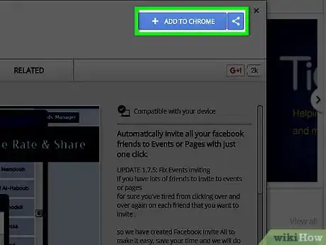 Imagen titulada Invite All Friends on Facebook Step 2