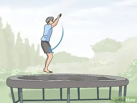 Imagen titulada Land a Front Flip on the Trampoline Step 5
