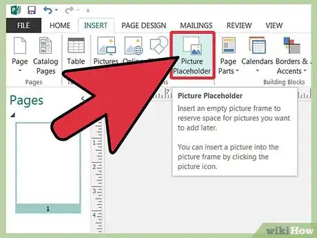Imagen titulada Create Watermarks in Publisher Step 2