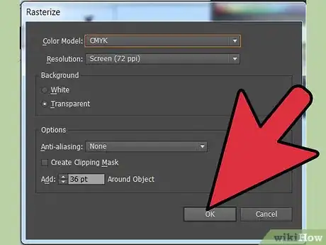 Imagen titulada Rasterize in Illustrator Step 11