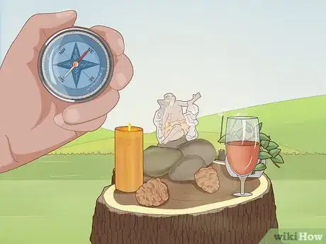 Imagen titulada Set up a Simple Pagan or Wiccan Altar Step 2
