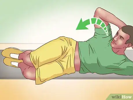 Imagen titulada Do Oblique Crunches Step 4
