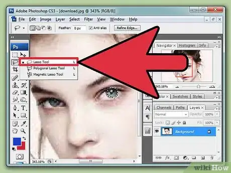 Imagen titulada Make Eyes Pop in Photoshop Step 2