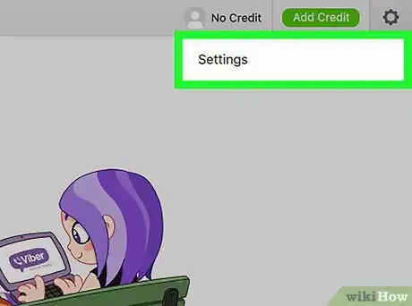 Imagen titulada Log Out of Viber on PC or Mac Step 3