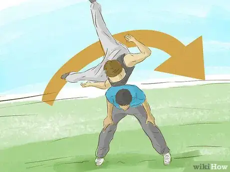 Imagen titulada Do a Sideflip Step 4