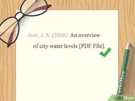 Imagen titulada Cite Online PDFs in APA Style Step 8