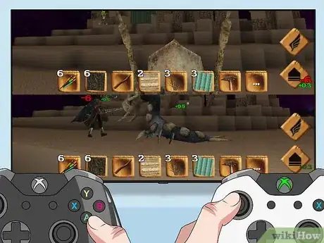 Imagen titulada Get Splitscreen on Minecraft Xbox 360 Step 6