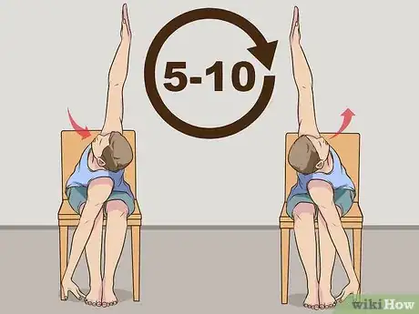 Imagen titulada Do Yoga in a Chair Step 12