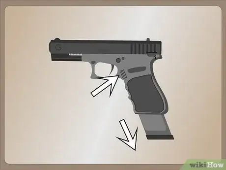 Imagen titulada Load and Fire a 9mm Pistol Step 3