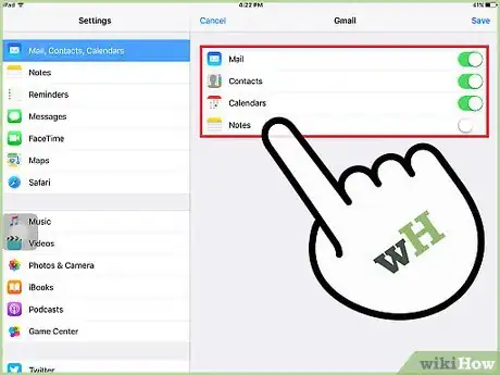 Imagen titulada Set up Email on an iPad Step 6