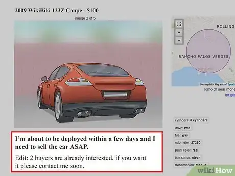 Imagen titulada Spot Car Scams on Craigslist Step 7