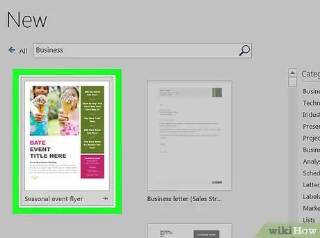 Imagen titulada Use Document Templates in Microsoft Word Step 3