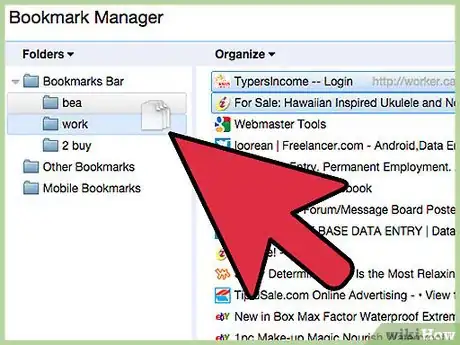 Imagen titulada Organize Chrome Bookmarks Step 6