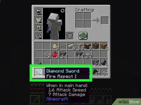 Imagen titulada Fight Mobs in Minecraft Step 1