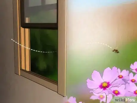 Imagen titulada Get a Bee out of the House Step 9